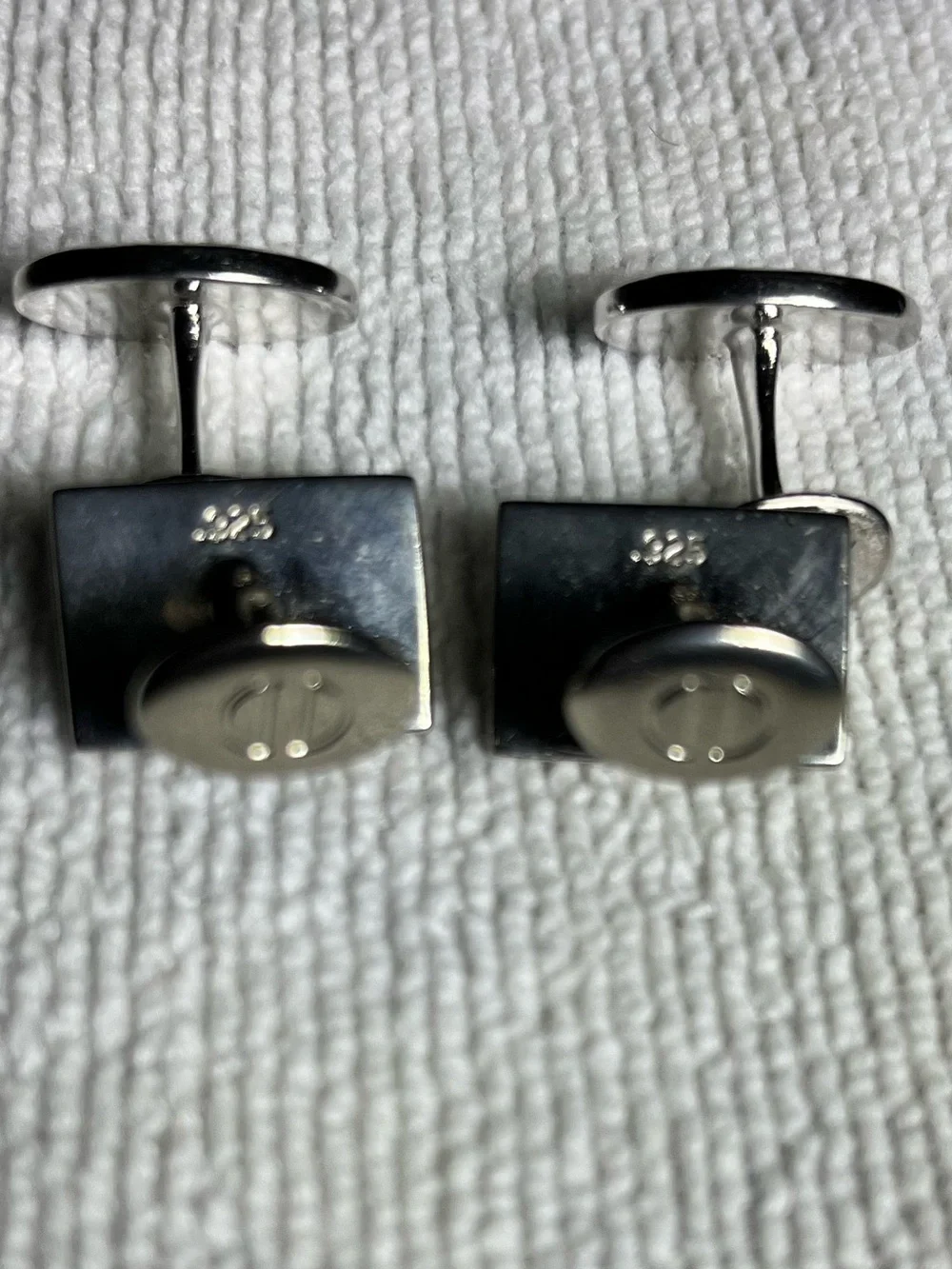 David Donahue Men's Sterling Silver Cufflinks Set (2 Pairs)